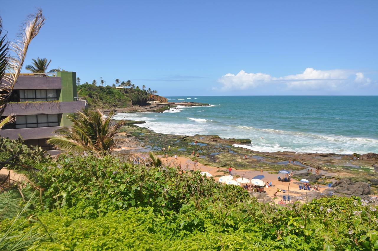 サルバドール3 Quartos Na Praia Do Buracao - Rio Vermelhoアパートメント エクステリア 写真